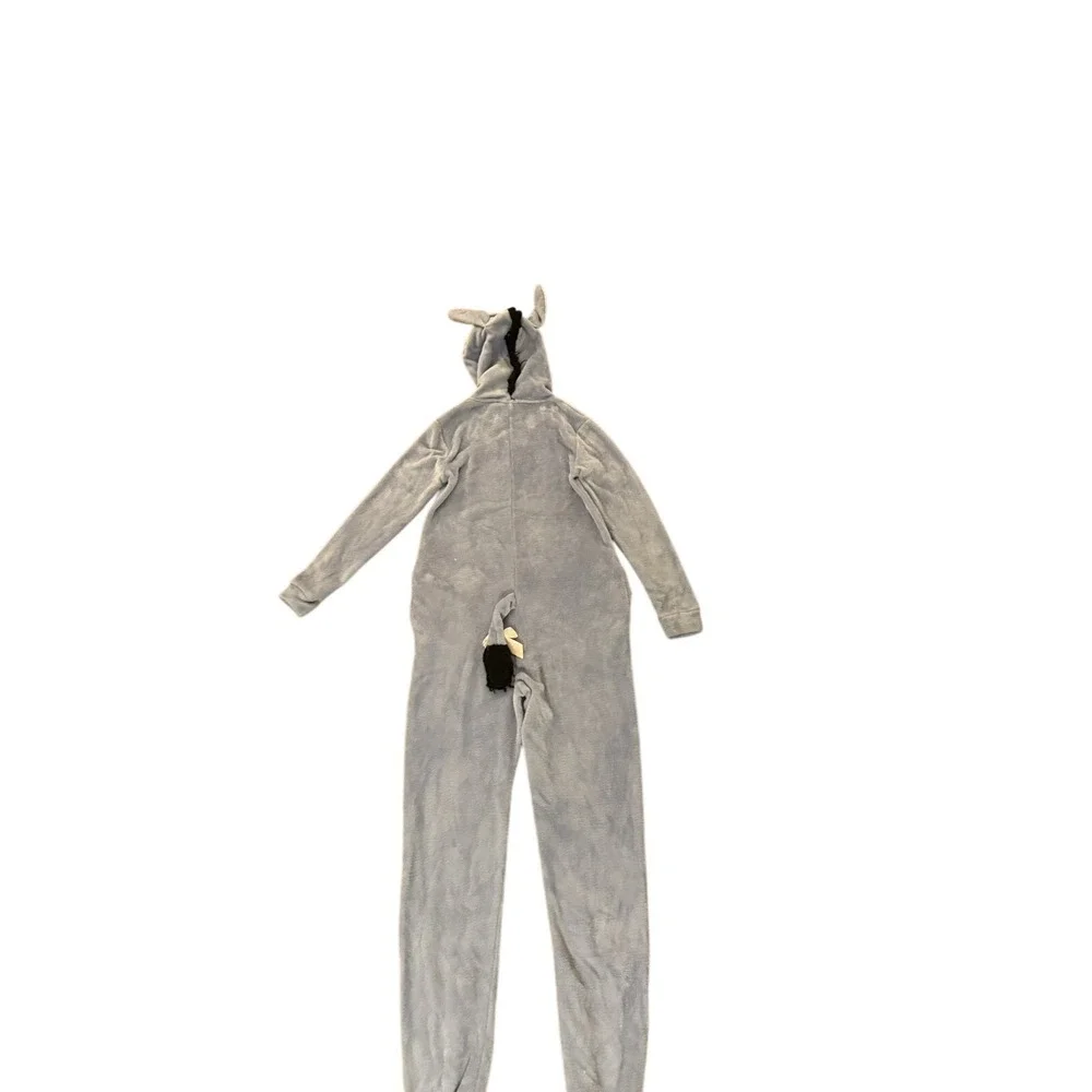 Disney Winnie The Pooh Eeyore Pajamas Womens XS Plush‎ Soft Union Suit Whimsical